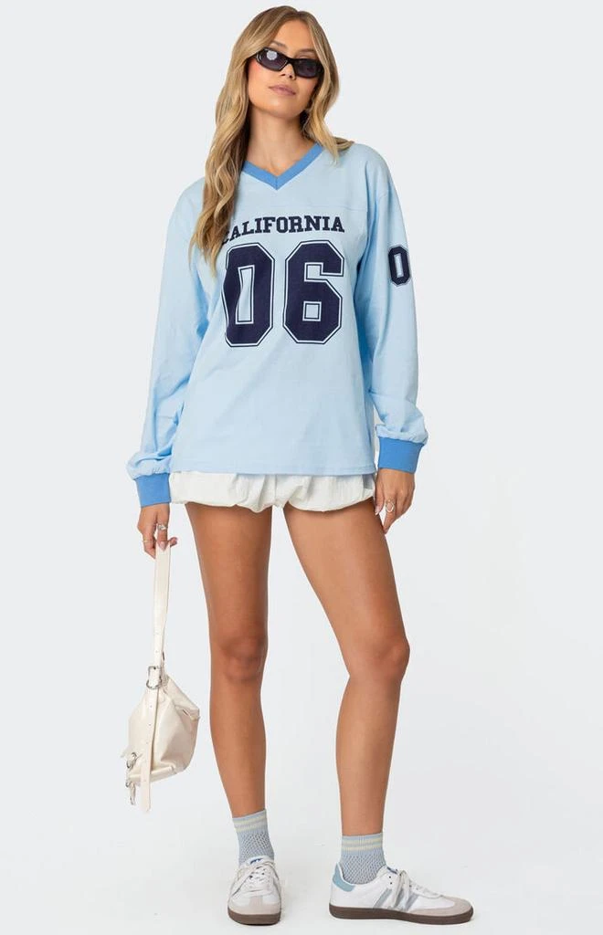 Edikted 06 Oversized Long Sleeve T-Shirt 2
