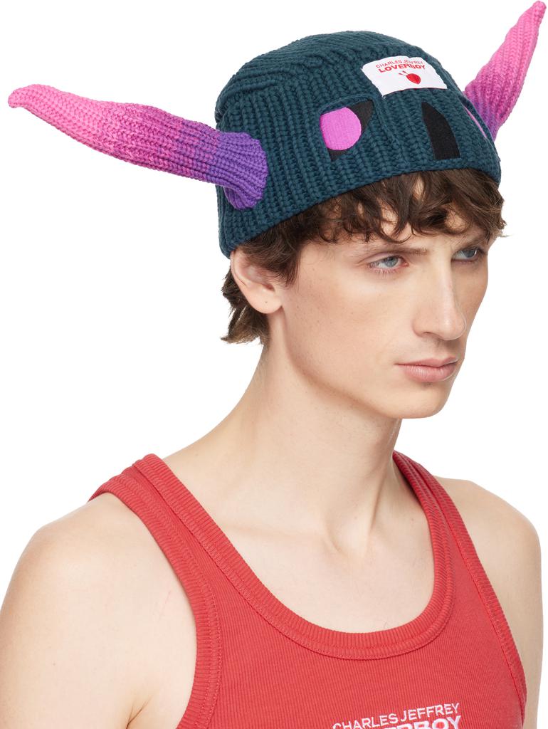 Shop Navy & Pink Clash of Clans Edition P.E.K.K.A Beanie on Sale