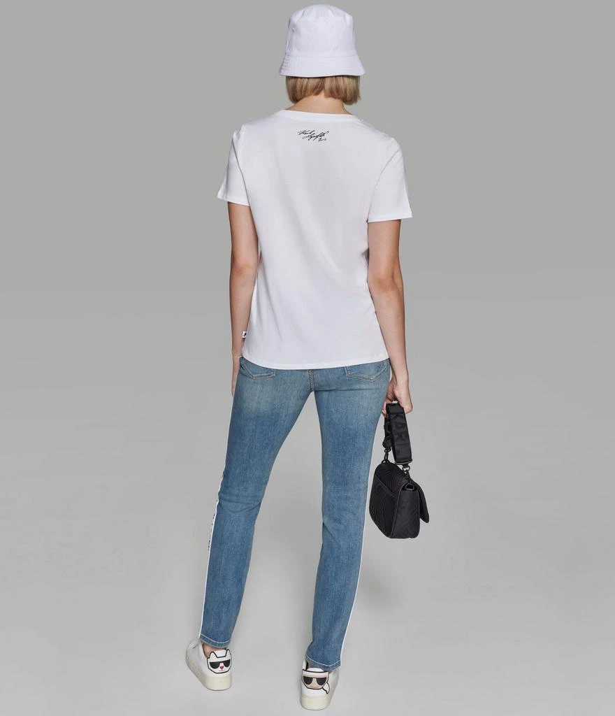 Karl Lagerfeld Paris KARL SEQUIN HEAD TEE 2