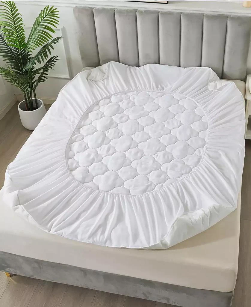 Royal Velvet 300 Thread Count Cotton Waterproof Stain Resistant Mattress Pad 8