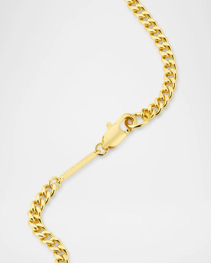 Alexis Bittar Liquid Lucite Crystal Pavé Teardrop Necklace 4