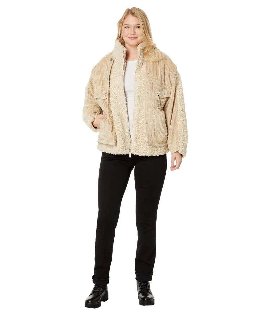 Blank NYC Wide Wale Corduroy and Sherpa Jacket 4