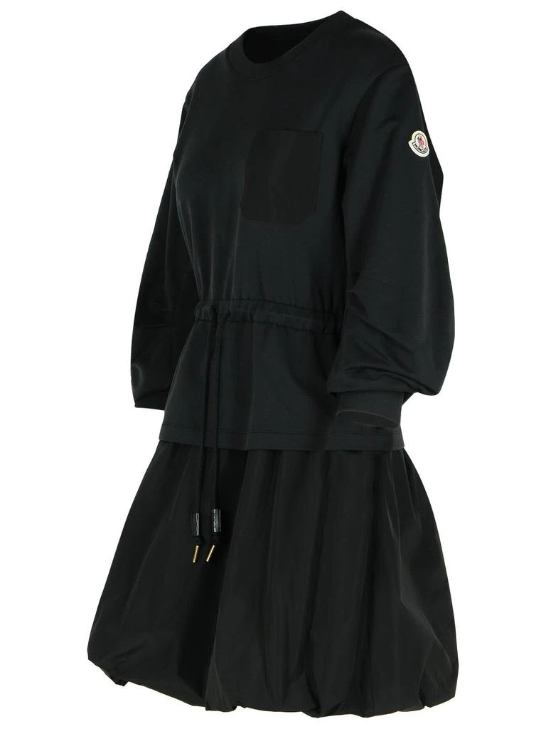 Moncler Moncler Layered Drawstring Waist Dress 3