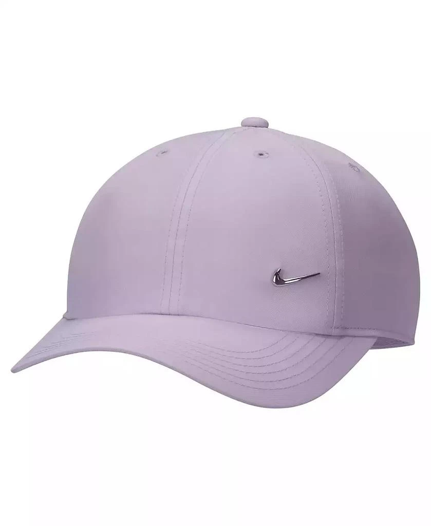 NIKE Big Boy's and Girl's Lavender Metal Swoosh Performance Adjustable Hat 1