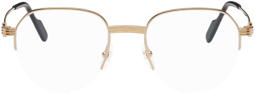 Cartier Gold Round Glasses