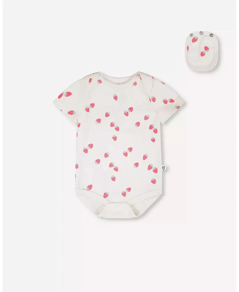 Deux par Deux Baby Girls Evolutive Cotton Jersey 3 Pack Onesie 2