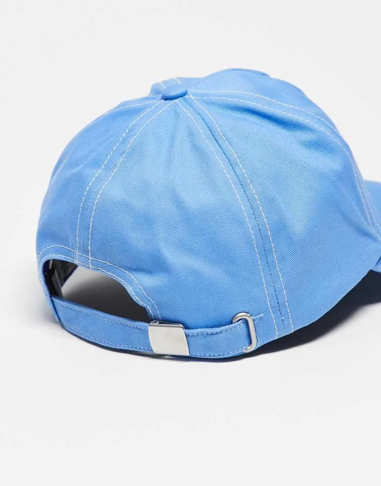 Reclaimed Vintage Reclaimed Vintage unisex logo cap in blue 3