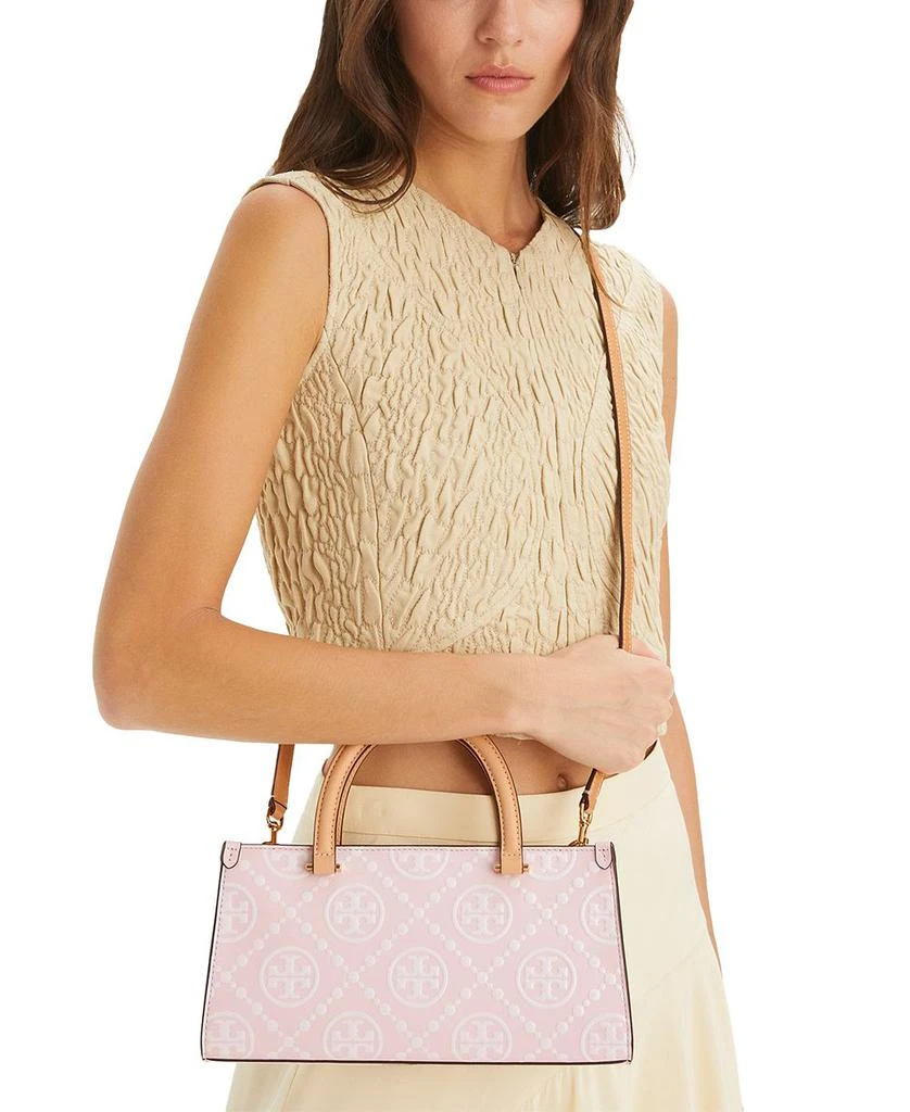 Tory Burch T Monogram Embossed East/West Tote 6