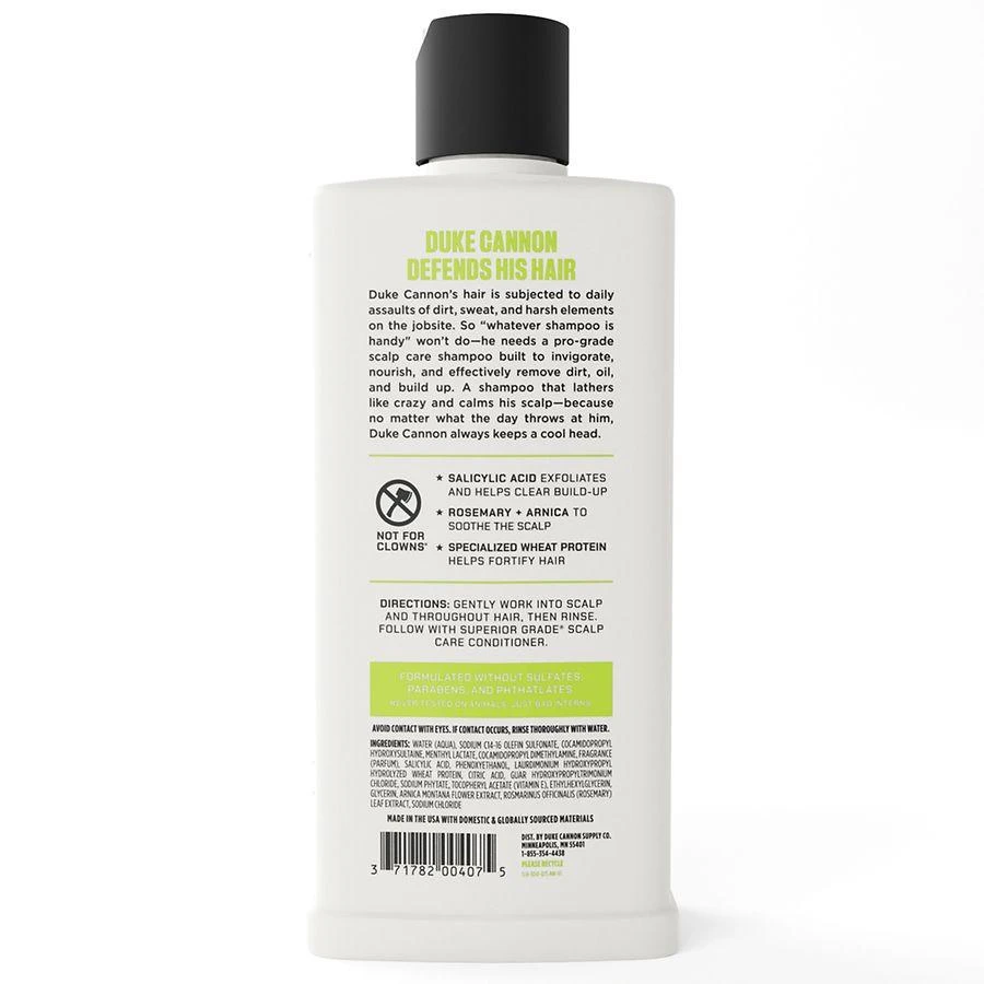 Duke Cannon Superior Grade Scalp Care Shampoo 2