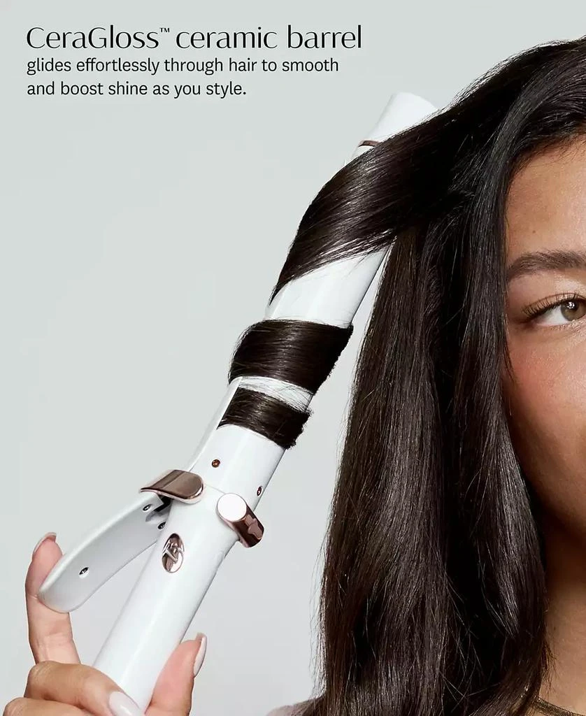 T3 SinglePass Curl X 1.5" Ceramic Extra-Long Barrel Curling Iron 7