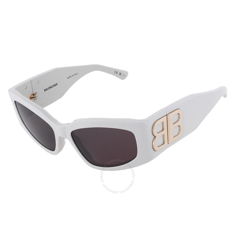 Balenciaga Grey Cat Eye Ladies Sunglasses BB0321S 010 57 3