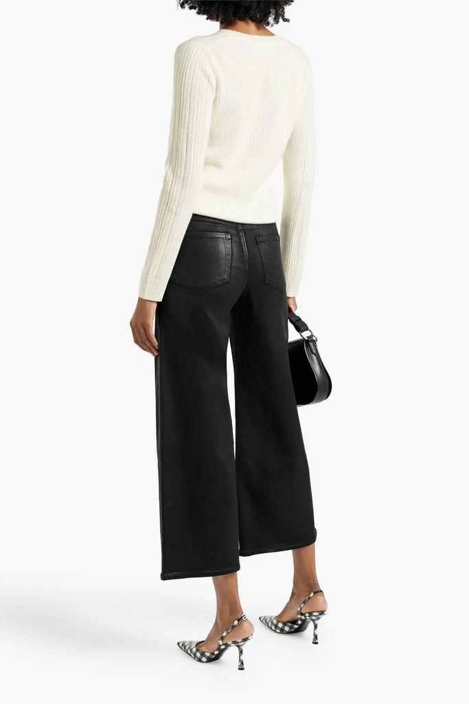 Arch4 Coombe ribbed pointelle-knit cashmere sweater 3