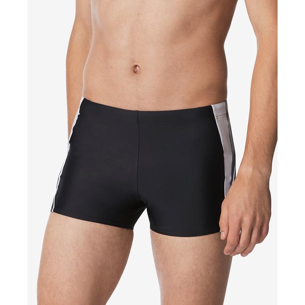 Speedo Men's Fitness Splice Stretch UPF 50+ Swim Trunks