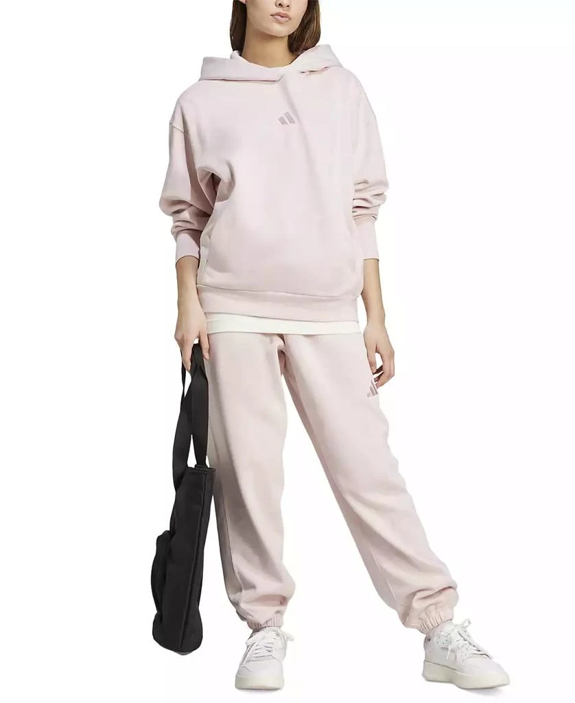 Adidas Women's All SZN Relaxed-Fit Fleece Sweatpants 6