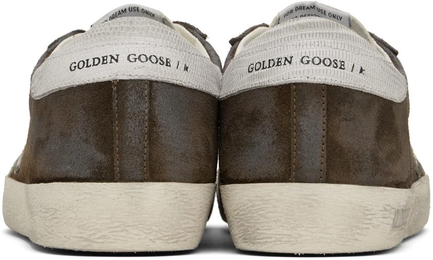 Golden Goose Brown Super-Star Sneakers 2