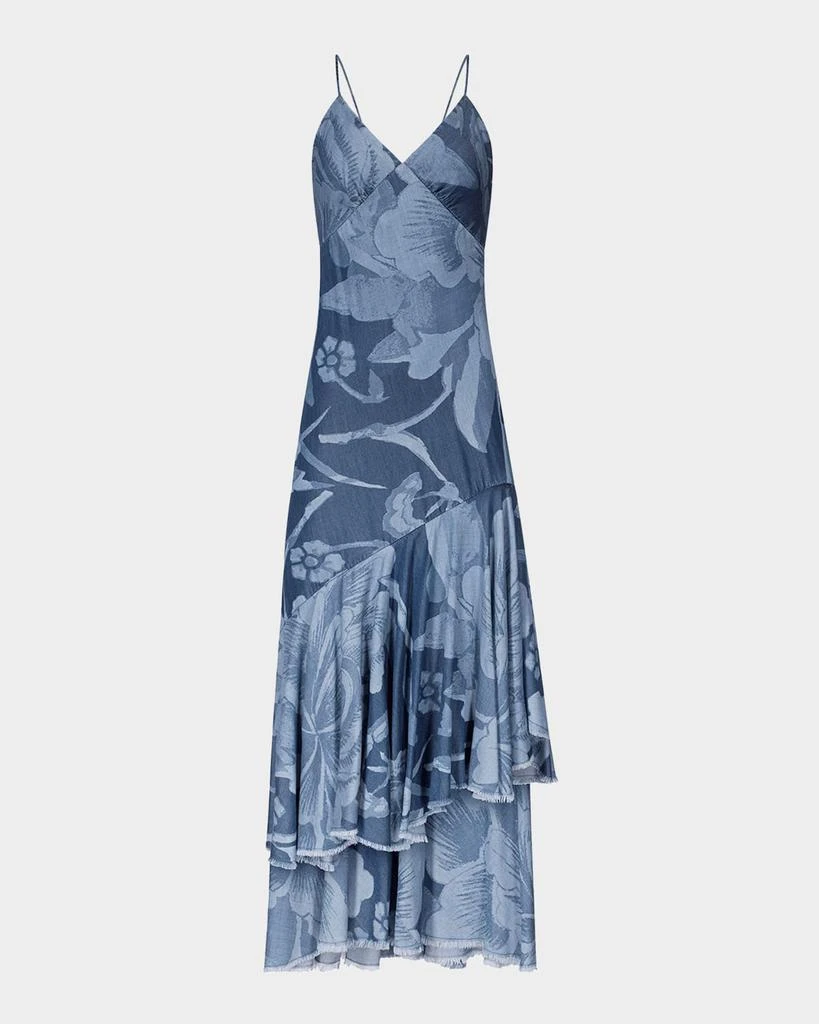 Diane von Furstenberg Luisa Floral-Print Ruffle Maxi Dress - Dresses &  Skirts - Free Shipping - BeyondStyle