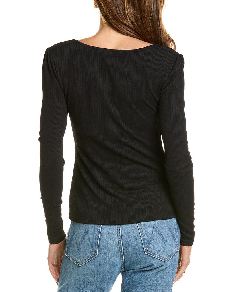 French Connection Sonya Ribbed Top