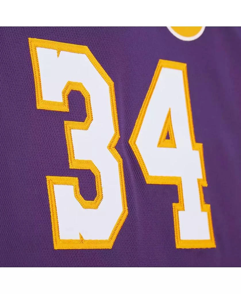 Mitchell 
Ness Men
s Shaquille O
Neal Purple Los Angeles Lakers 2000 NBA All-Star Game Authentic Jersey 3