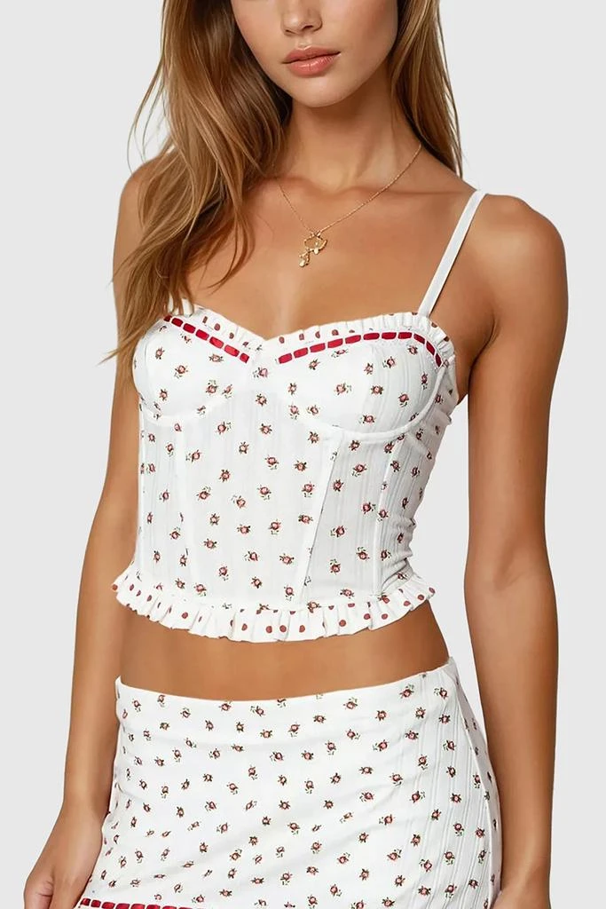 Edikted Edikted Mica Floral Cupped Corset 3