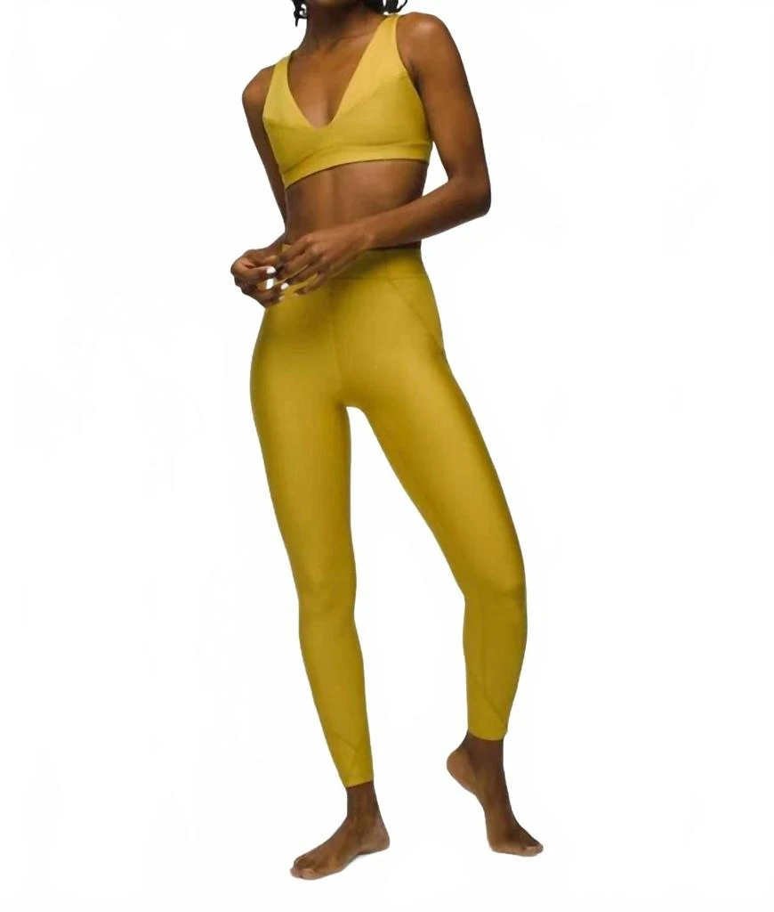 Prana Women
s Sculpt Send Off Sport Bra In Golden Leaf 4