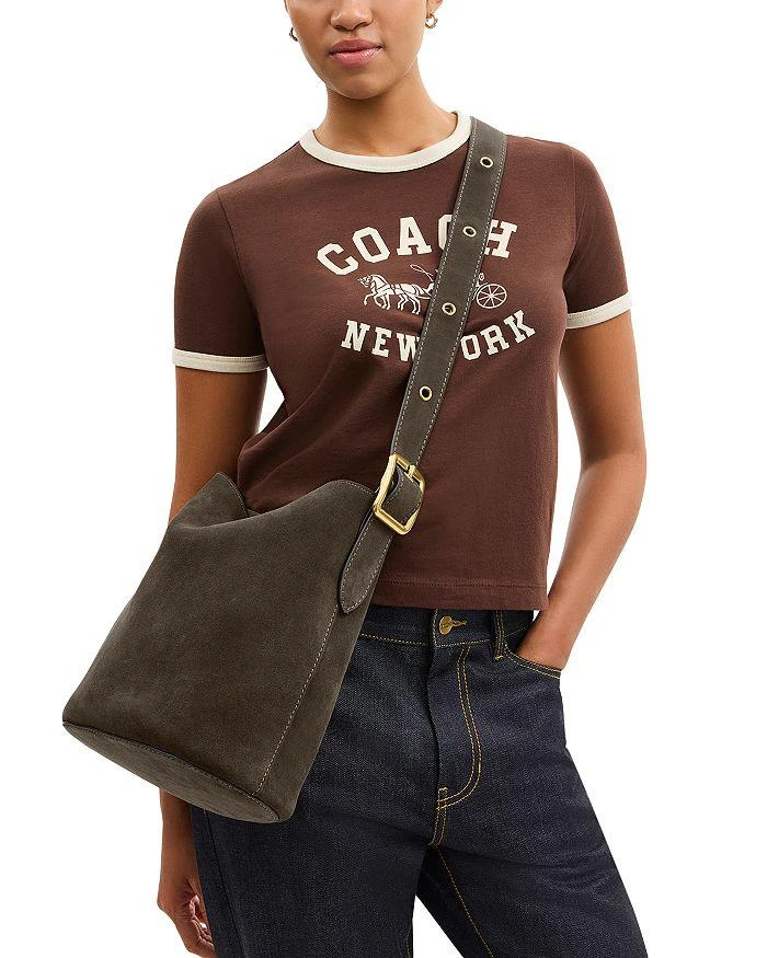 Coach Bleecker Suede Bucket Bag 3
