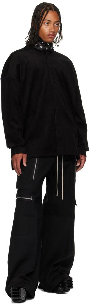 Rick Owens Black Concordians Jumbo Faun Shirt 4