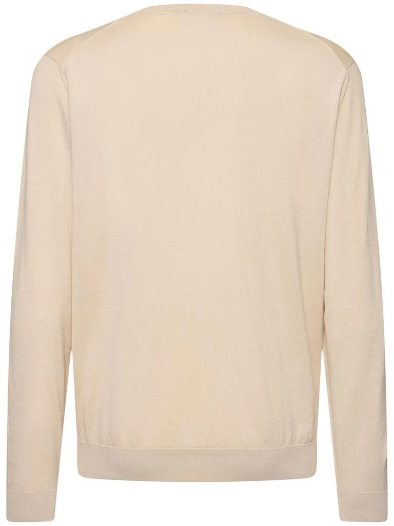 LARDINI Knit Cotton Crewneck Sweater 3