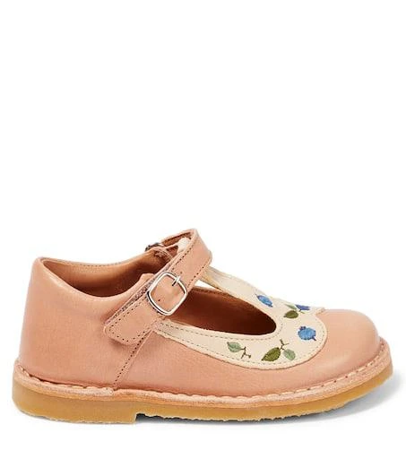 Petit Nord Peter Pan leather shoes 4