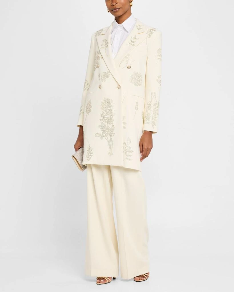 Libertine Elizabeth St Garden Embellished Double-Breasted Wool Coat 4