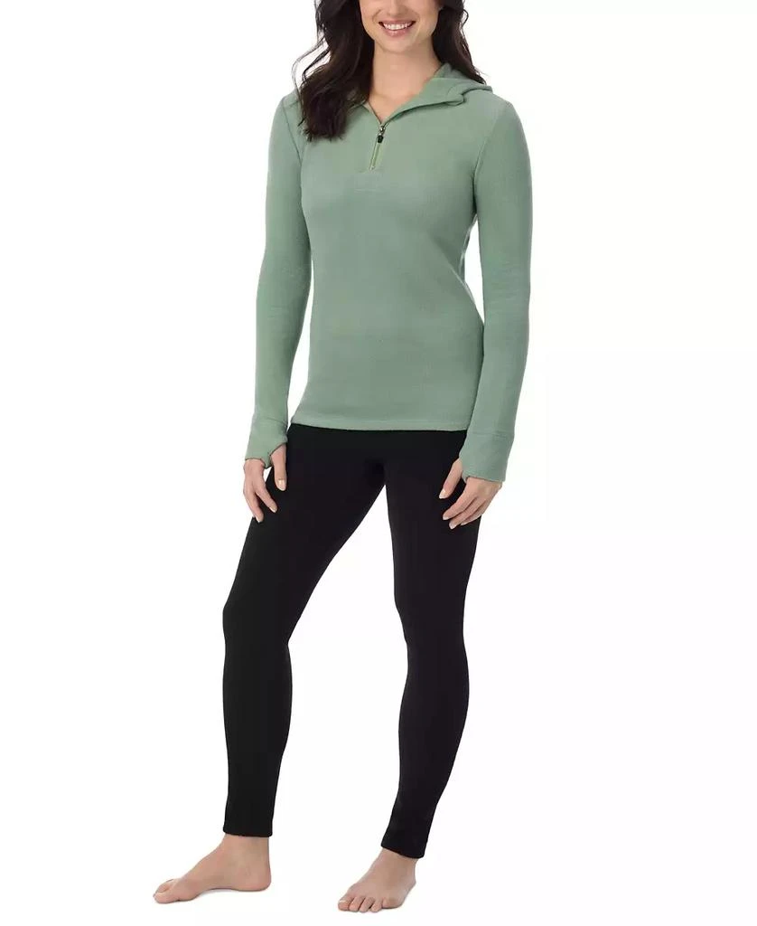 Cuddl Duds Fleecewear Half-Zip Hooded Top 3