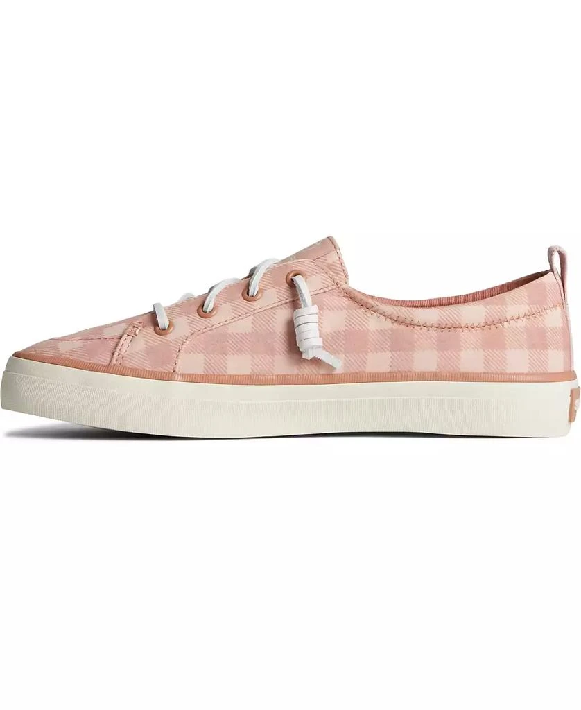 Sperry Women's Crest Vibe Gingham Canvas Sneakers, Created for Macy's 6