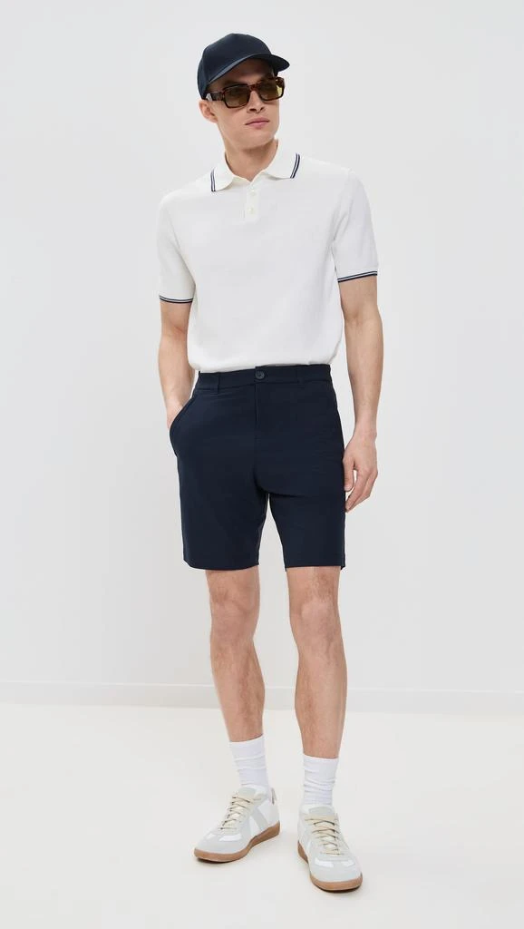 REIGNING CHAMP Stretch Warp Knit Coach's Standard Shorts 9.5" 4