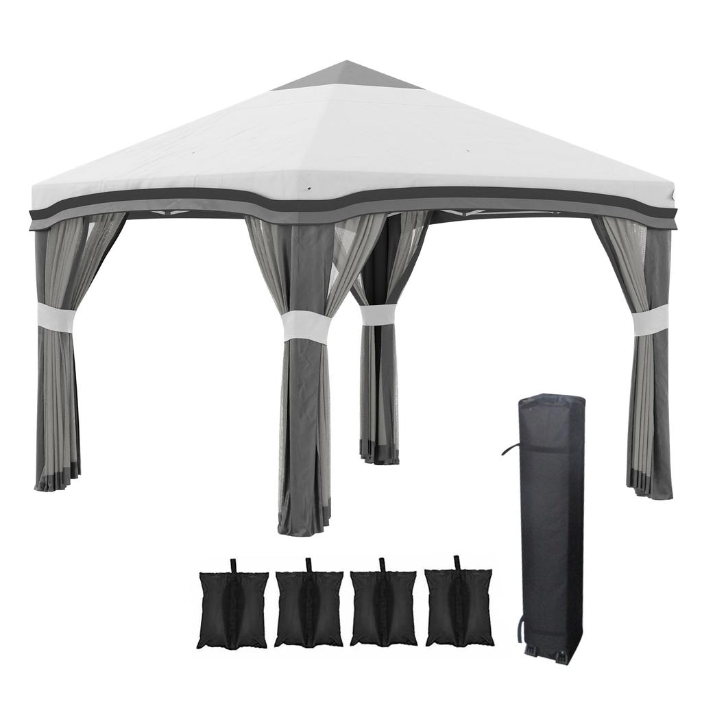 Streamdale Furniture Streamdale 10' x 10' Pop Up Canopy Tent with Netting