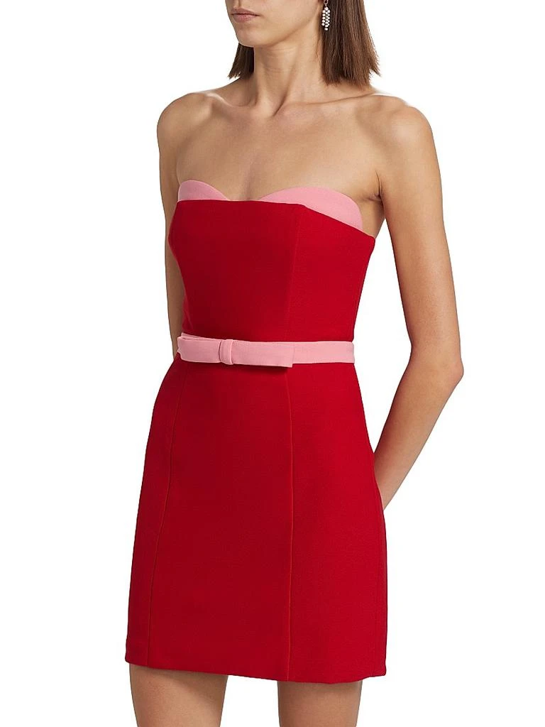 As It May Ismeria Strapless Belted Minidress 4