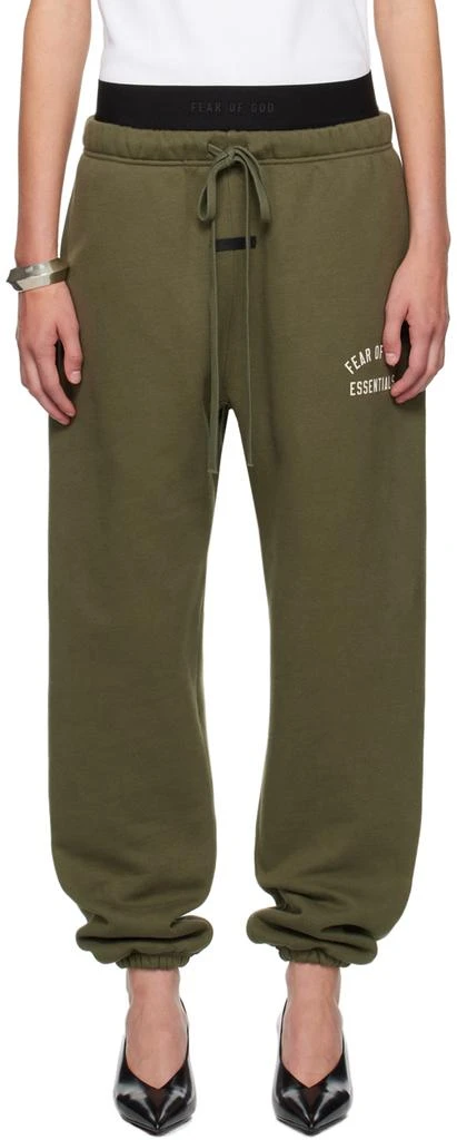 Essentials Khaki Essentials Sweatpants 1