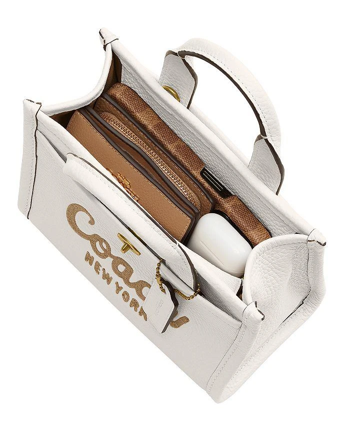Coach Mini Cargo Leather Tote Bag 5