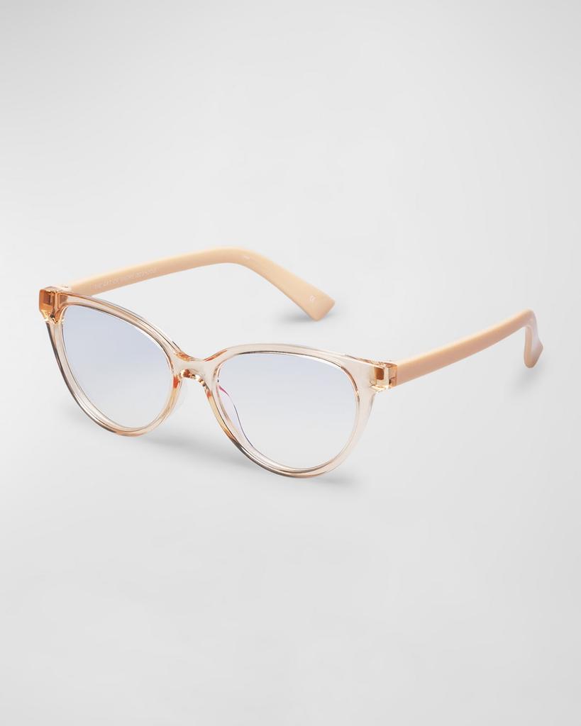 The Book Club The Art of Snore Cat-Eye Reader Glasses