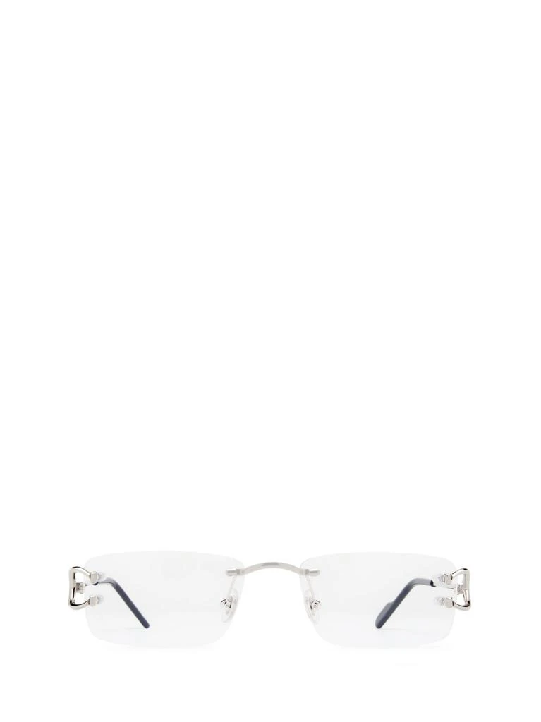 Cartier Cartier Rectangle Frame Glasses 1