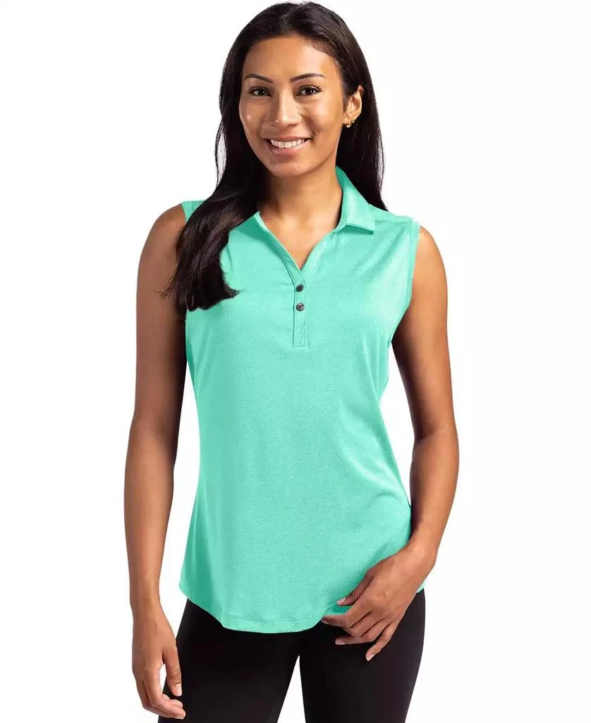Cutter 
Buck Women
s Forge Eco Stretch Recycled Sleeveless Polo 1