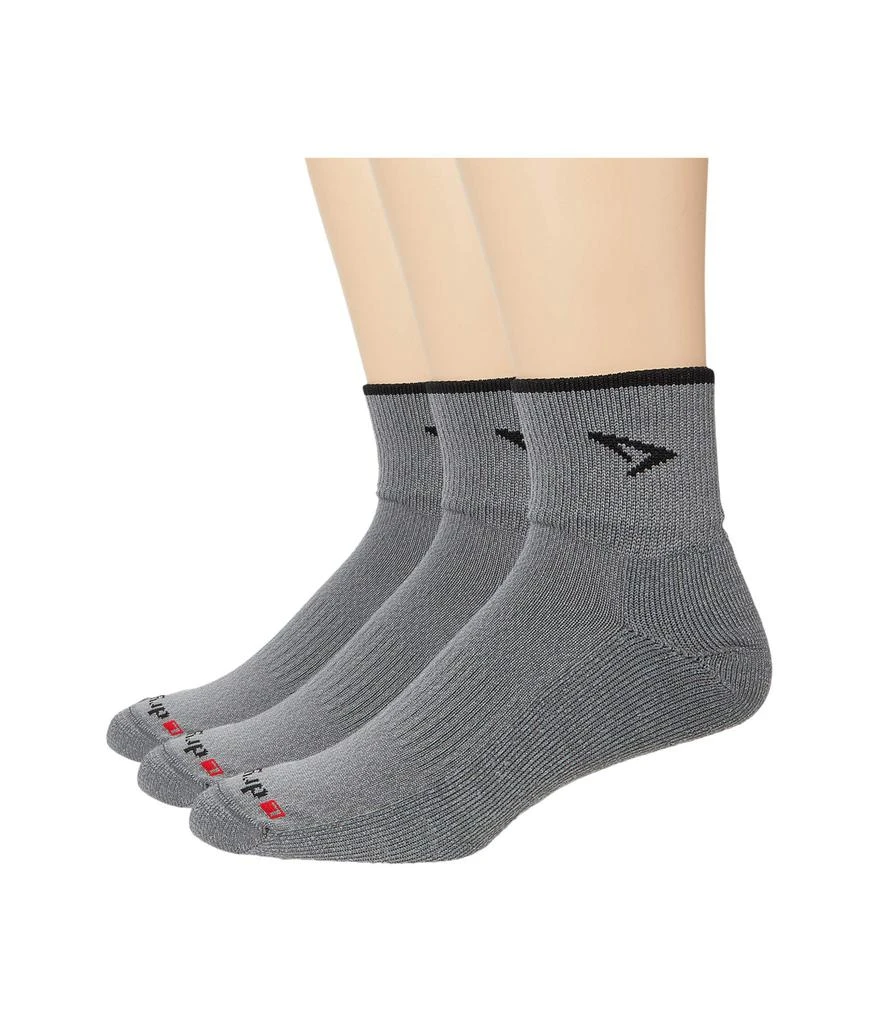 Drymax Sport Trail Running 1/4 Crew Turndown Leg 3-Pack 1