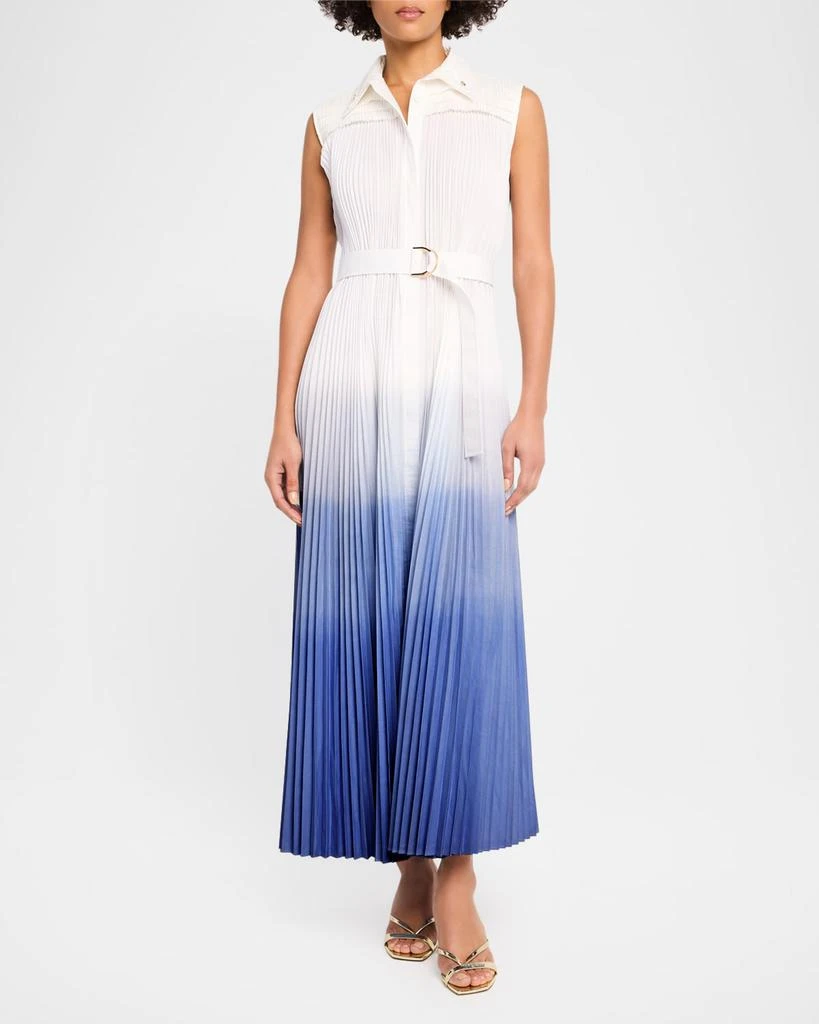 Acler Northella Sleeveless Pleated Midi Dress 2