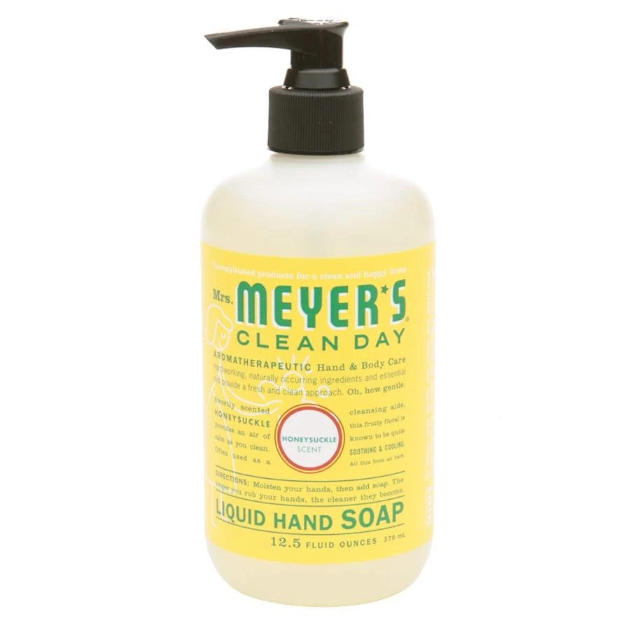 Mrs. Meyer's Clean Day Liquid Hand Soap Honeysuckle 1