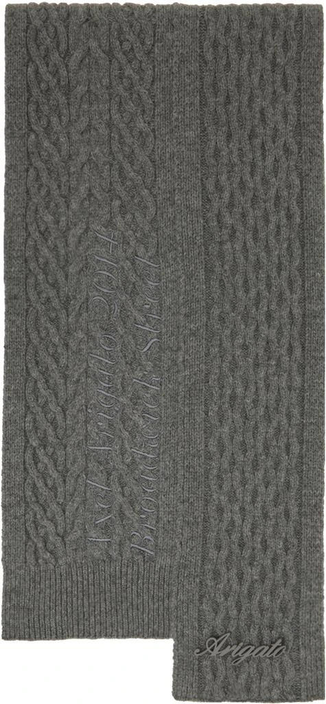 Axel Arigato Gray London Scarf 1