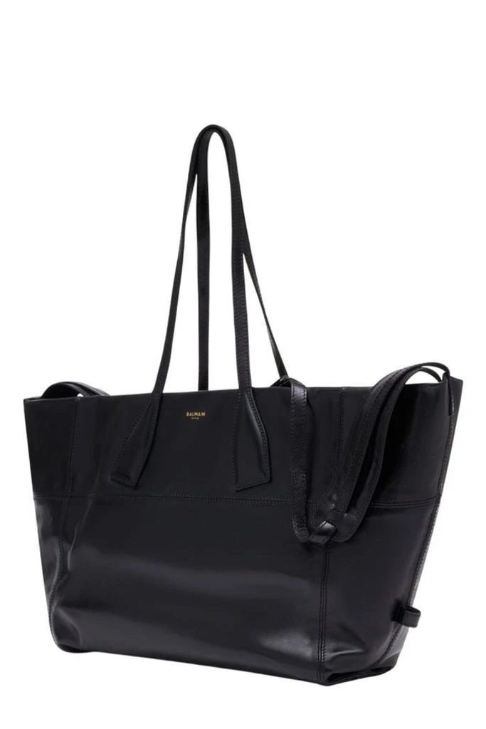 Balmain Balmain Logo Printed Track Zip Travel Bag 2