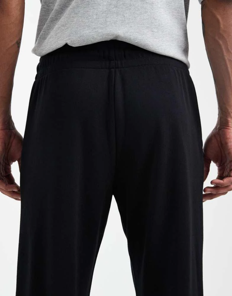 JJ Rebel JJ Rebel logo straight jogger in black 5