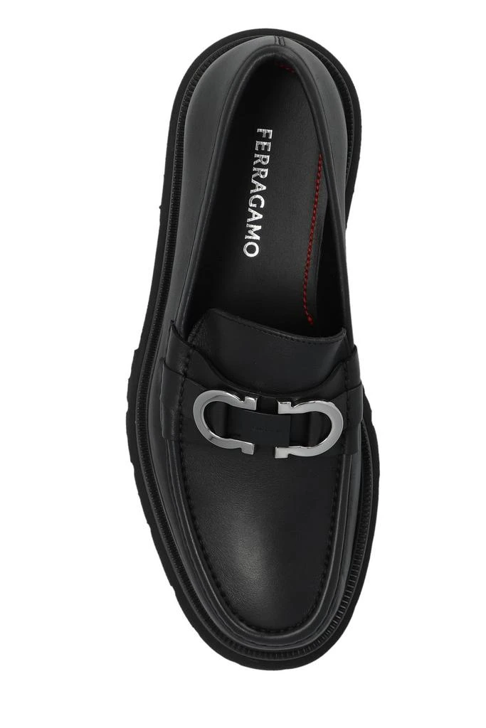 Salvatore Ferragamo Ferragamo Logo Buckle Loafers 4