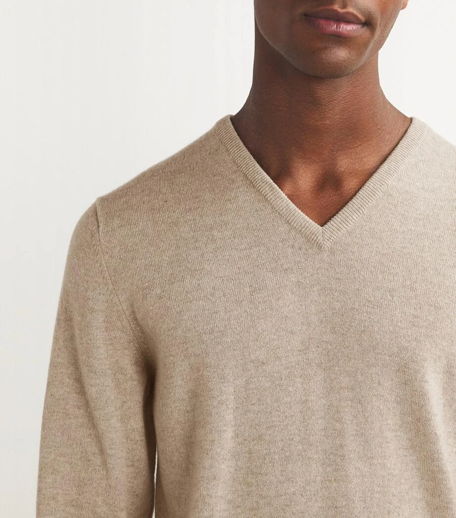 Harrods Cashmere V-Neck Sweater 6
