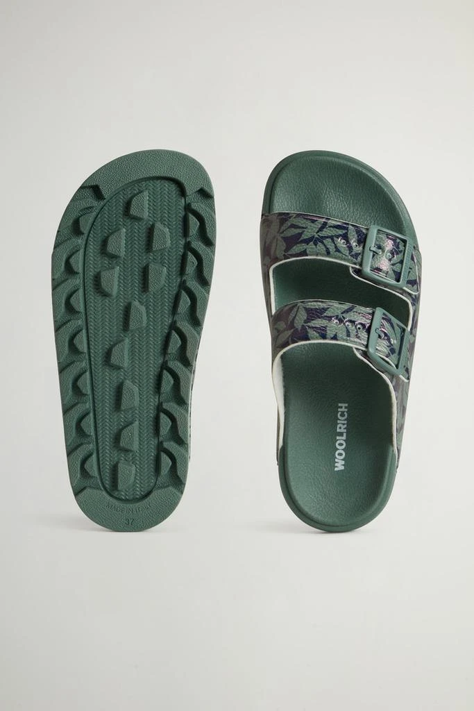 Woolrich Double-Band Rubber Sandals - Women - Multicolor 4