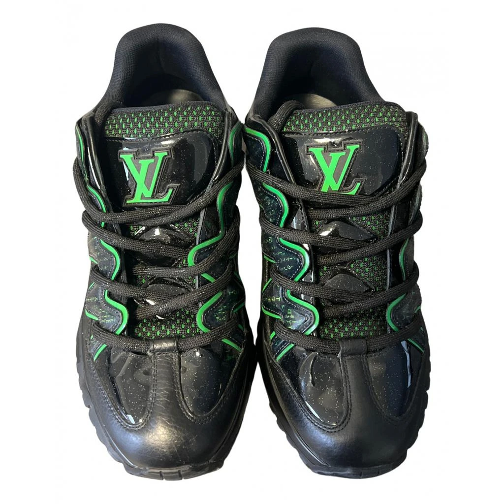 Louis Vuitton Louis Vuitton Zig Zag leather low trainers 1