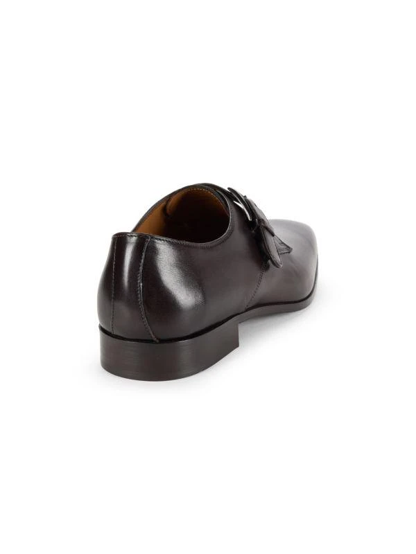 Shop Leather Single Monk Strap Shoes on Sale at BeyondStyle  display picture 2